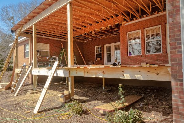 Porch Columns Installation
